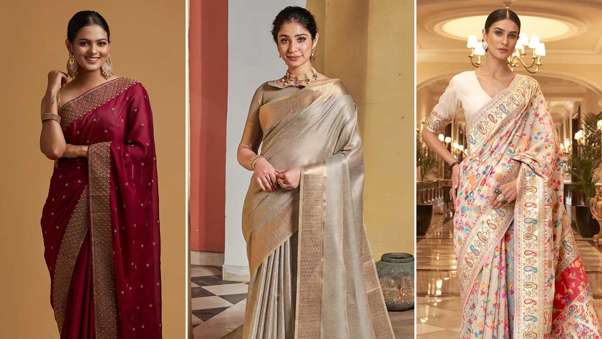 Amazon new outlet style saree